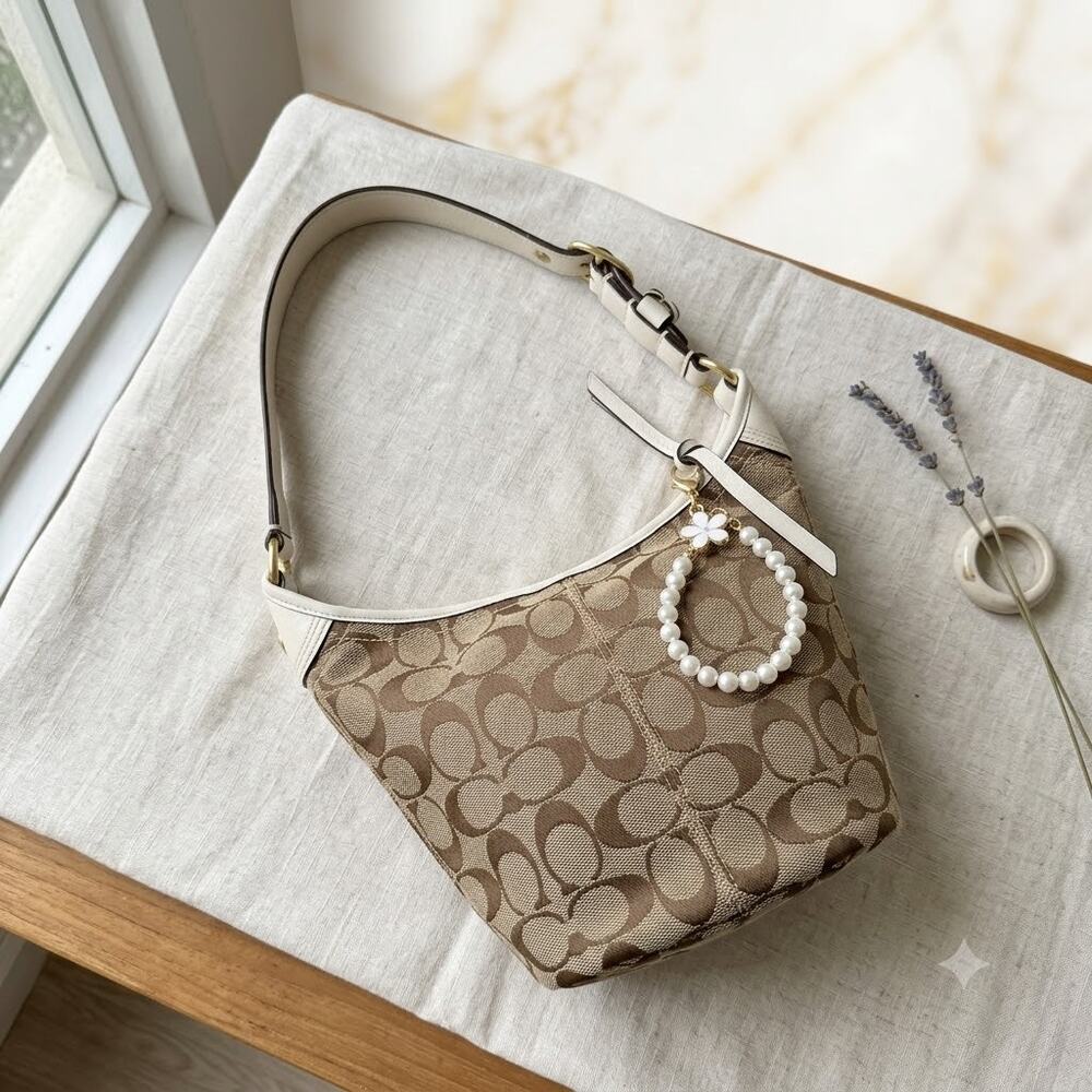 Coach 40896 Signature Canvas Small Bleecker Hobo | Y2K